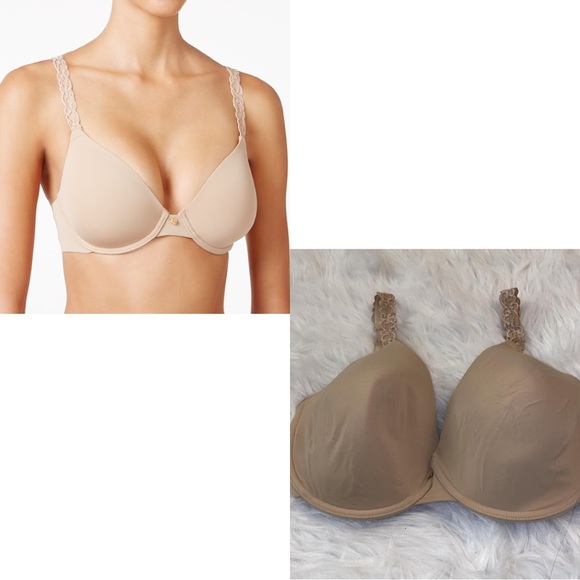 NATORI
Pure Luxe Embroidered-Strap Bra 732080 - Picture 2 of 10